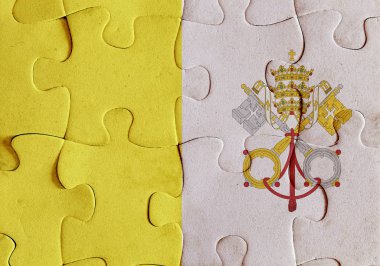 Vatikan bayrağı bulmaca