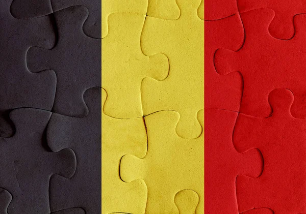 Belgium flag puzzle