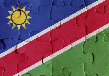 Namibya Cumhuriyeti bayrağı bulmaca