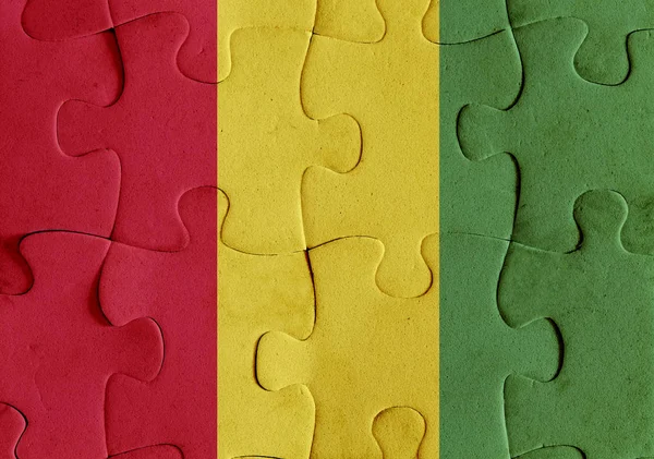 Guinea flag puzzle