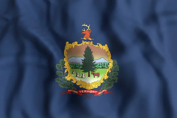 Флаг Вермонта — стоковое фото