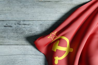 ahşap urss bayrağı