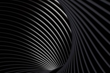 3d soyut kompozisyon