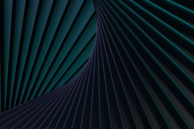 3d soyut kompozisyon