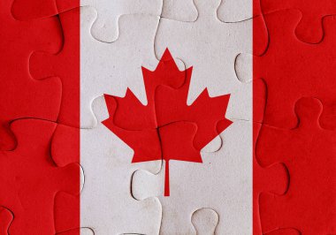 Kanada bayrağı bulmaca