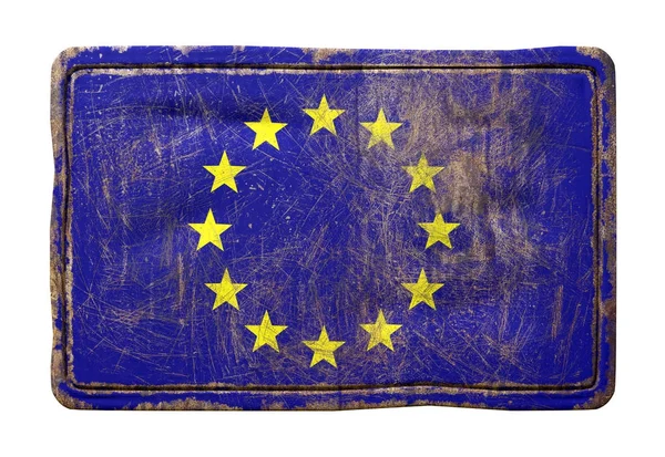 Bandeira da Comunidade Europeia antiga — Fotografia de Stock