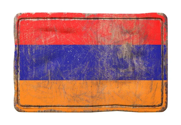 Ancien drapeau de l'Arménie — Photo