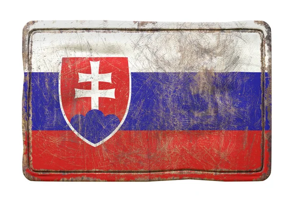 Old Slovenia flag — Stock Photo, Image