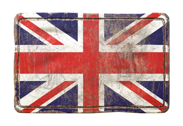 Old United Kingdom flag — Stock Photo, Image