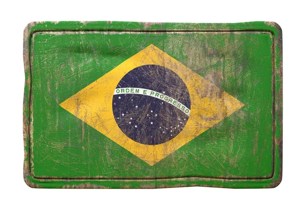 Bandeira do velho Brasil — Fotografia de Stock