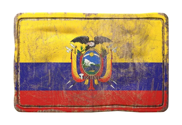 Antigua bandera de Ecuador —  Fotos de Stock