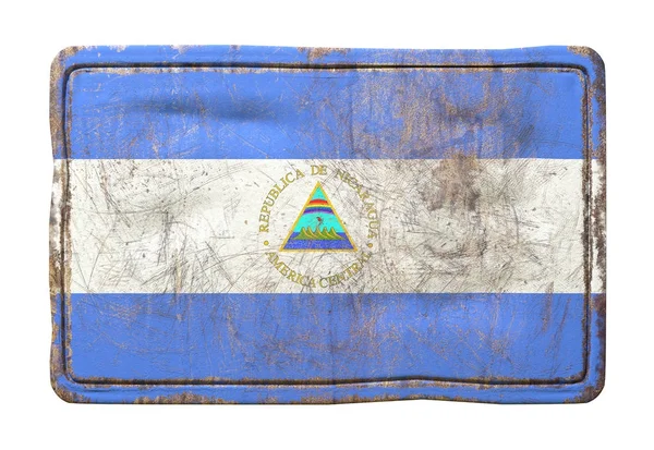 Bandeira da Nicarágua antiga — Fotografia de Stock