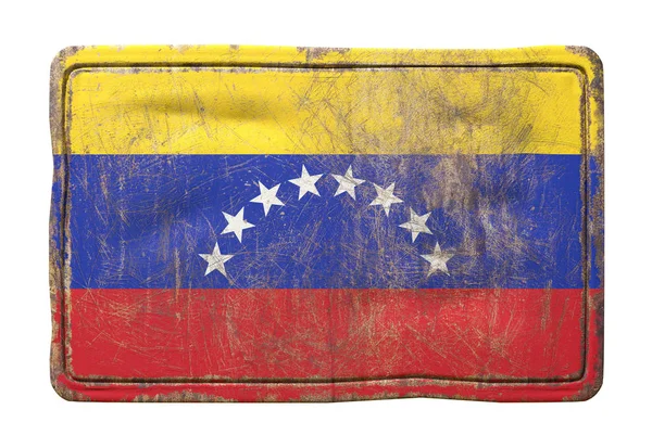 Stará vlajka Venezuely — Stock fotografie