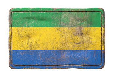 Eski Gabon Cumhuriyeti bayrağı