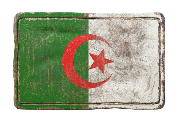 Eski Cezayir bayrağı — Stok fotoğraf