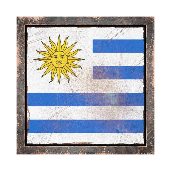 Bandeira do Uruguai — Fotografia de Stock