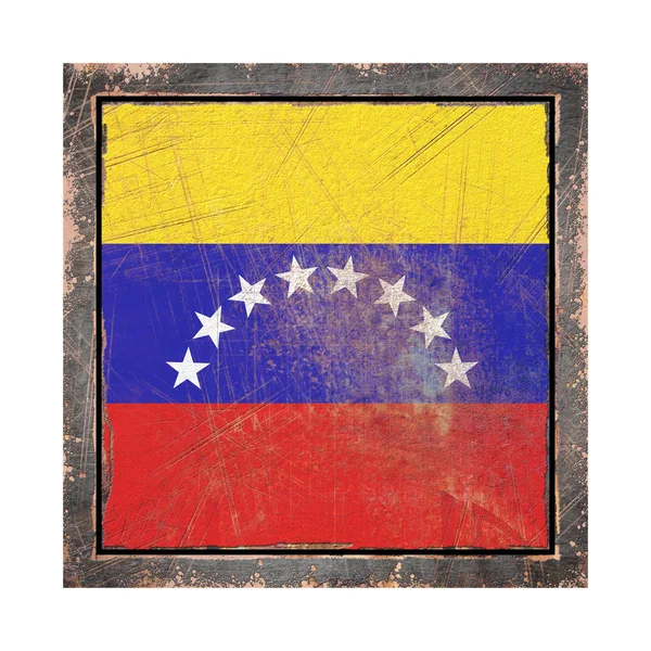 Old Venezuela flag — Stock Photo, Image