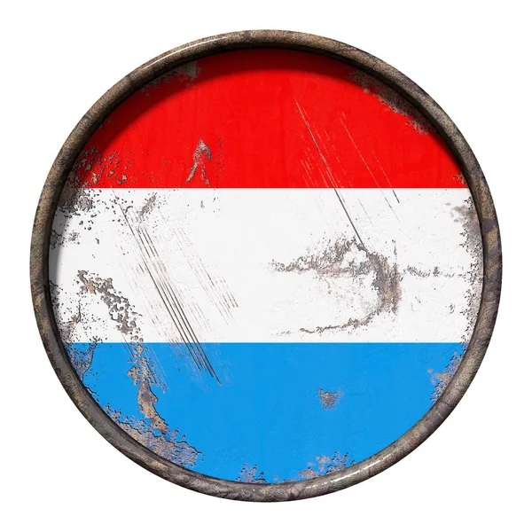 Oude vlag van Luxemburg — Stockfoto