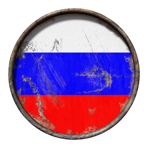 Παλιά Ρωσική Ομοσπονδία σημαία — Φωτογραφία Αρχείου