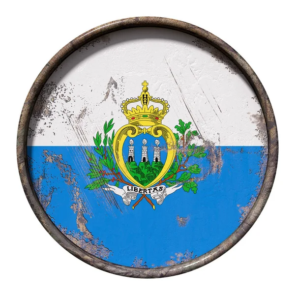 Bandeira de San Marino — Fotografia de Stock