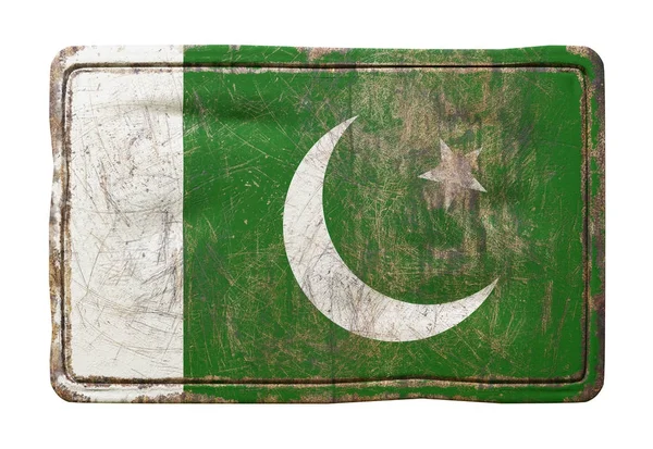 Stará vlajka Pákistánu — Stock fotografie