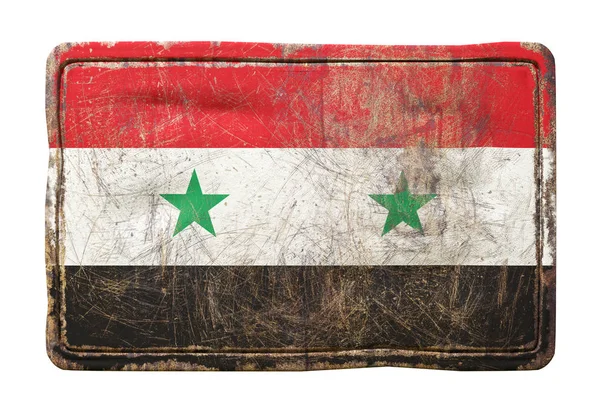 Ancien drapeau syrien — Photo