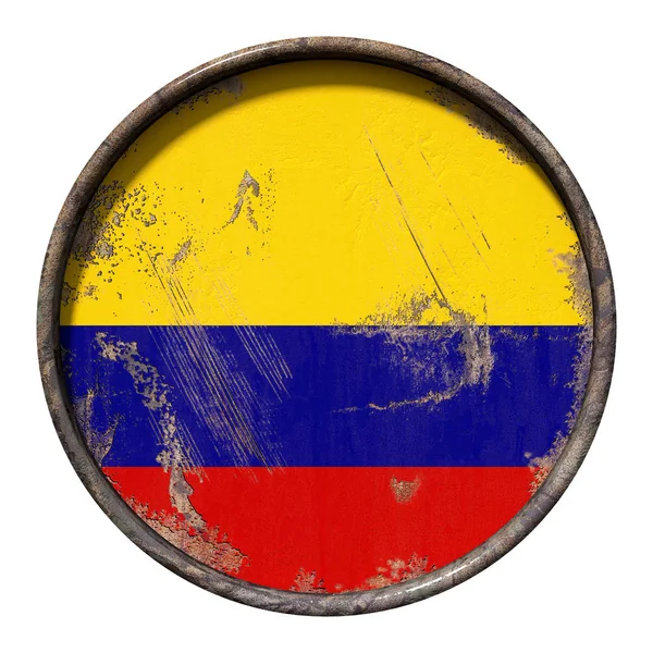 Bandeira da Colômbia antiga — Fotografia de Stock