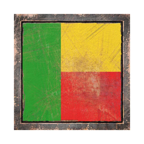 Régi Benin zászló — Stock Fotó