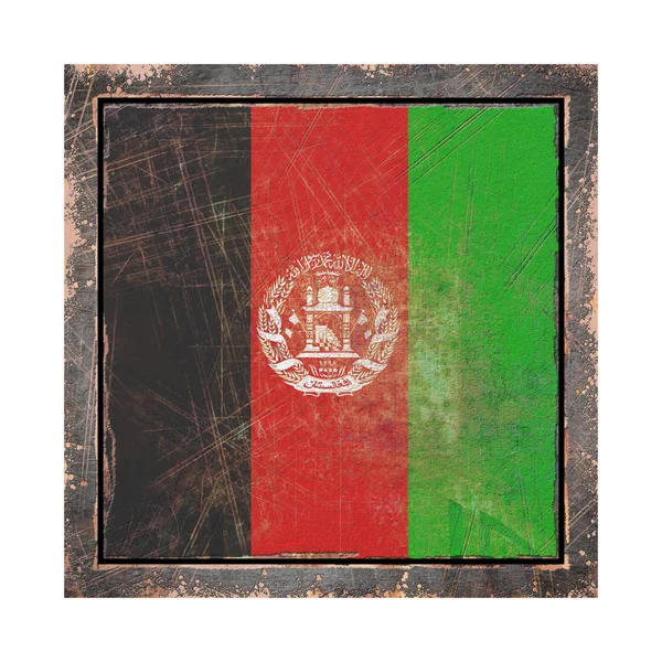 Antigua bandera de Afganistán — Foto de Stock