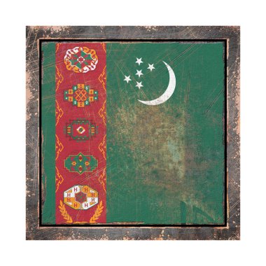 Eski Türkmenistan bayrağı