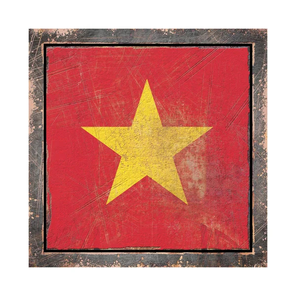 Old Vietnam flag — Stock Photo, Image