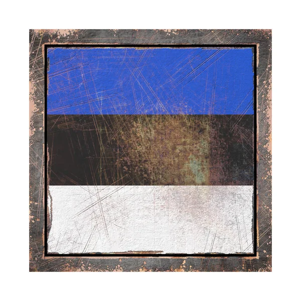 Régi Észtország zászló — Stock Fotó