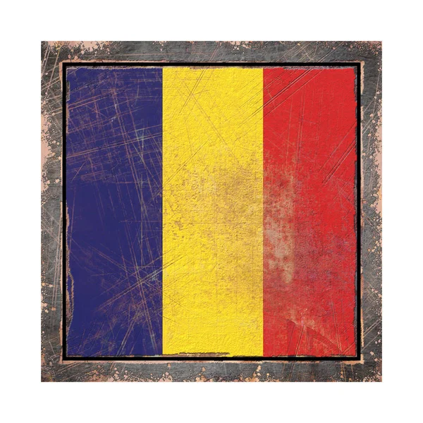 Старе прапор Румунії — стокове фото