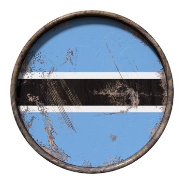 Eski Botsvana bayrağı