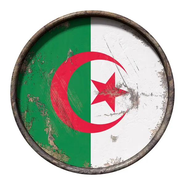 Oude vlag van Algerije — Stockfoto