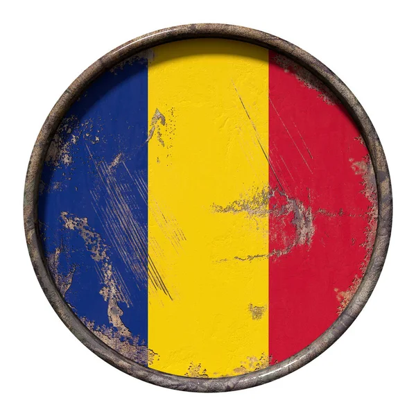 Παλιά σημαία του Τσαντ — Φωτογραφία Αρχείου
