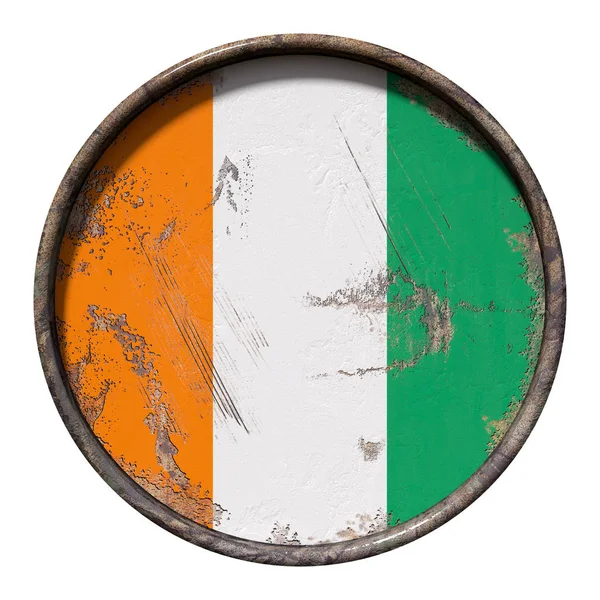 Oude vlag van Ivoorkust — Stockfoto