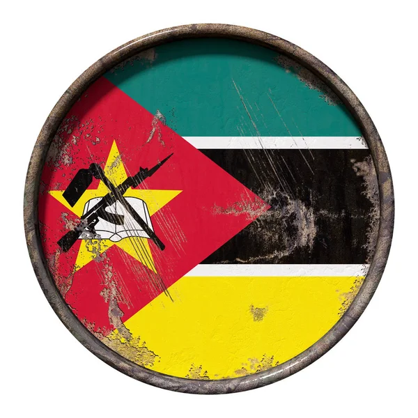 Antigua República de Mozambique bandera — Foto de Stock