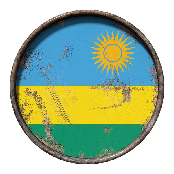 Bandeira da República Velha do Ruanda — Fotografia de Stock