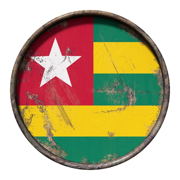 Alte Flagge der Republik Togo — Stockfoto
