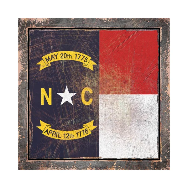 Antigua bandera de Carolina del Norte —  Fotos de Stock