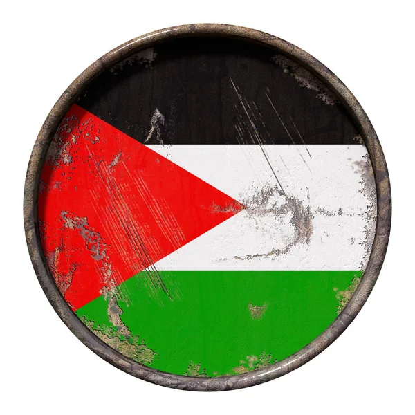 Oude Palestina vlag — Stockfoto