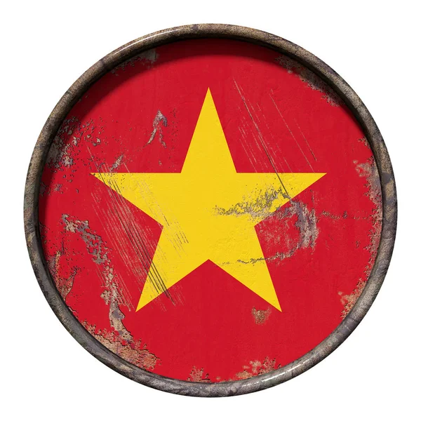 老越南旗子 — 图库照片