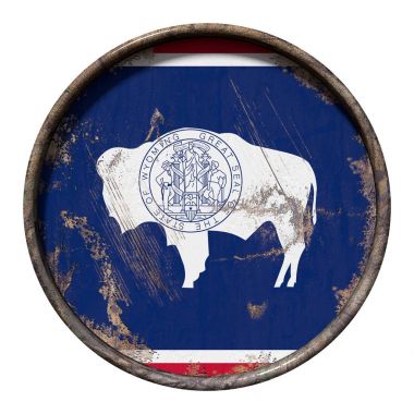 Eski Wyoming bayrak