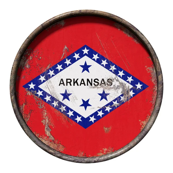 Oude vlag van Arkansas — Stockfoto