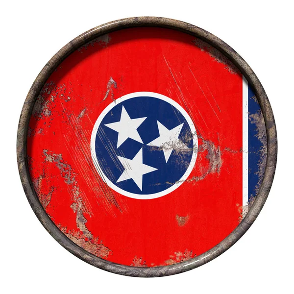 Old Tennessee flag — Stock Photo, Image
