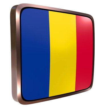 Çad Cumhuriyeti bayrağı simgesi