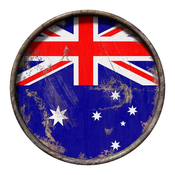 Bandera de Australia antigua — Foto de Stock