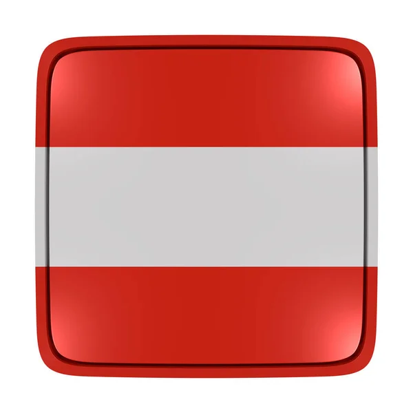 奥地利国旗图标 — 图库照片
