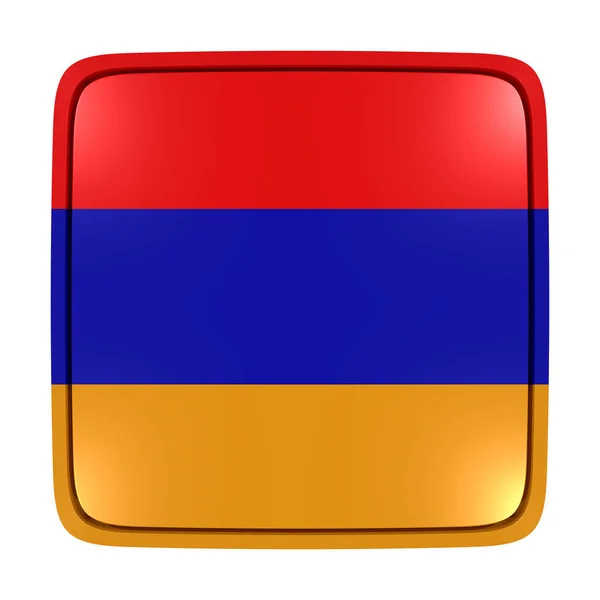 Значок прапорця Вірменії — стокове фото